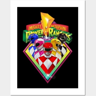 Mighty Morphin Power Rangers Posters and Art